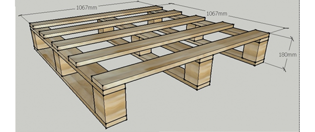 Pallet gỗ theo tiêu chuẩn Bắc Mỹ